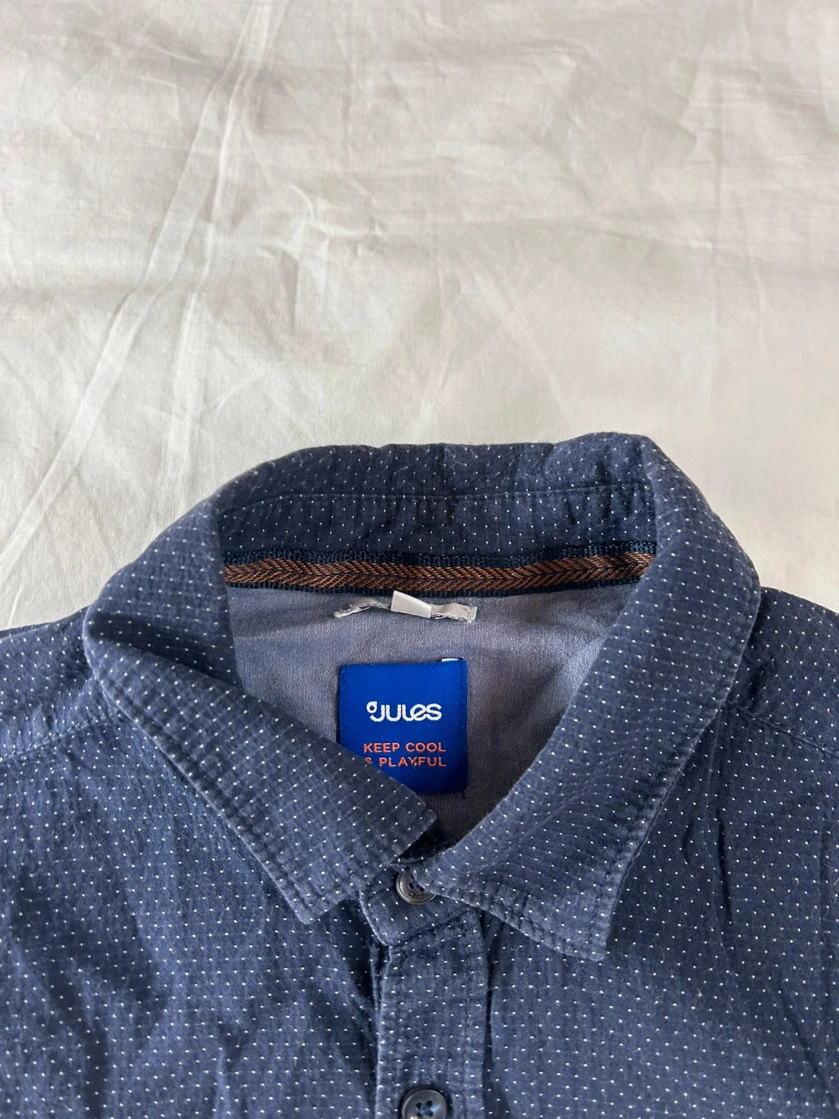 Jules Navy Blue Shirt – photo 6